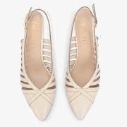 Lexa leather Strappy Heels