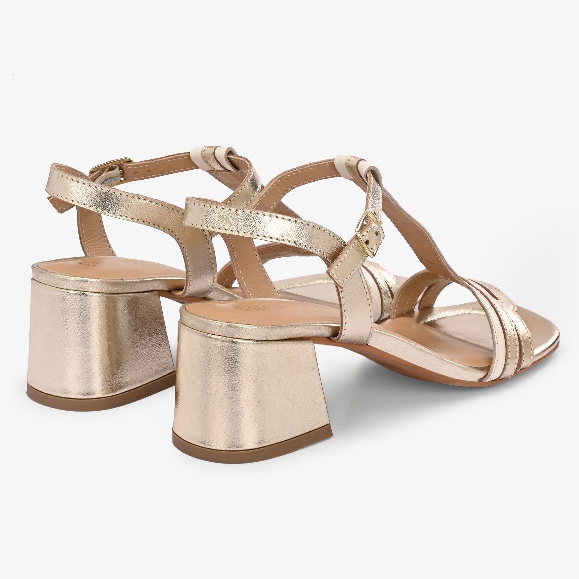Crysta Leather Party Heels