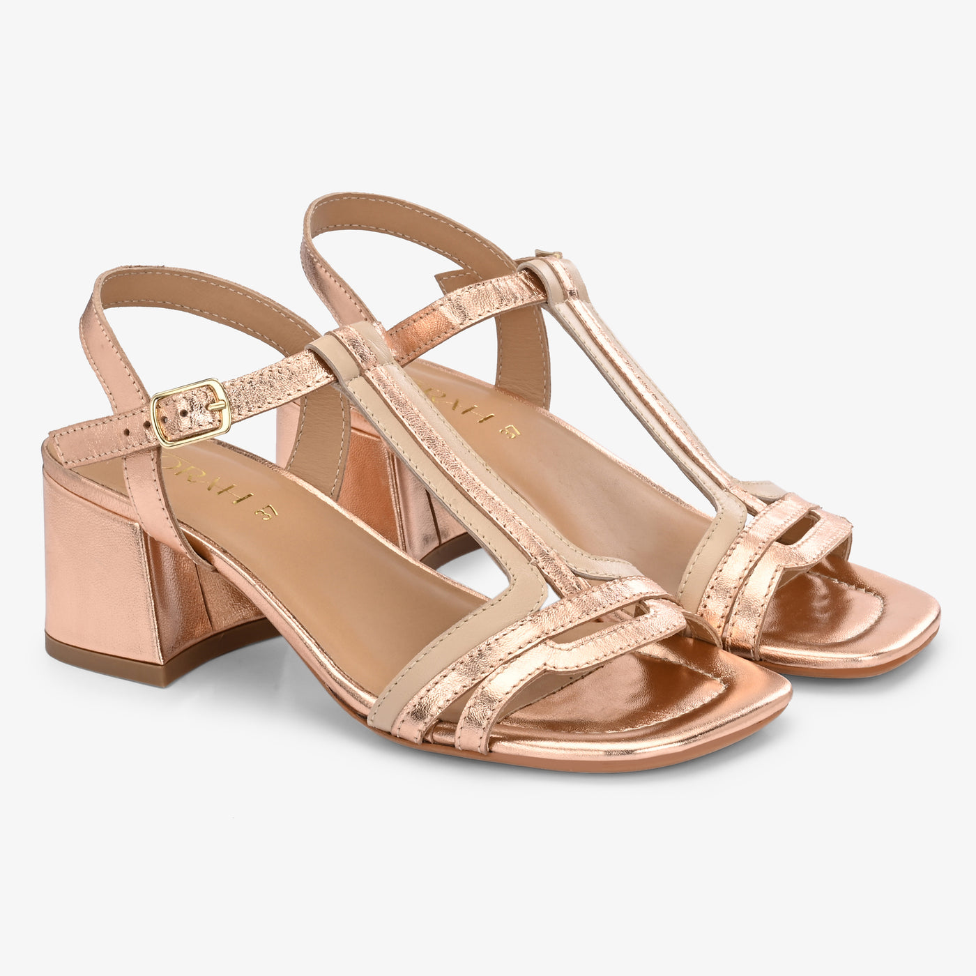 Crysta Leather Party Heels