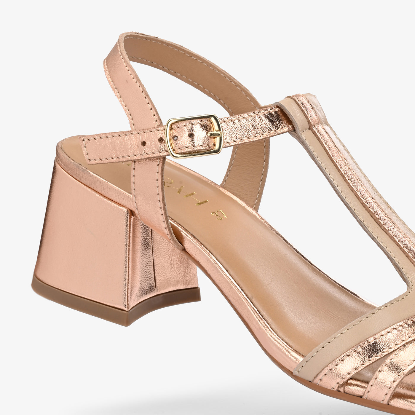 Crysta Leather Party Heels