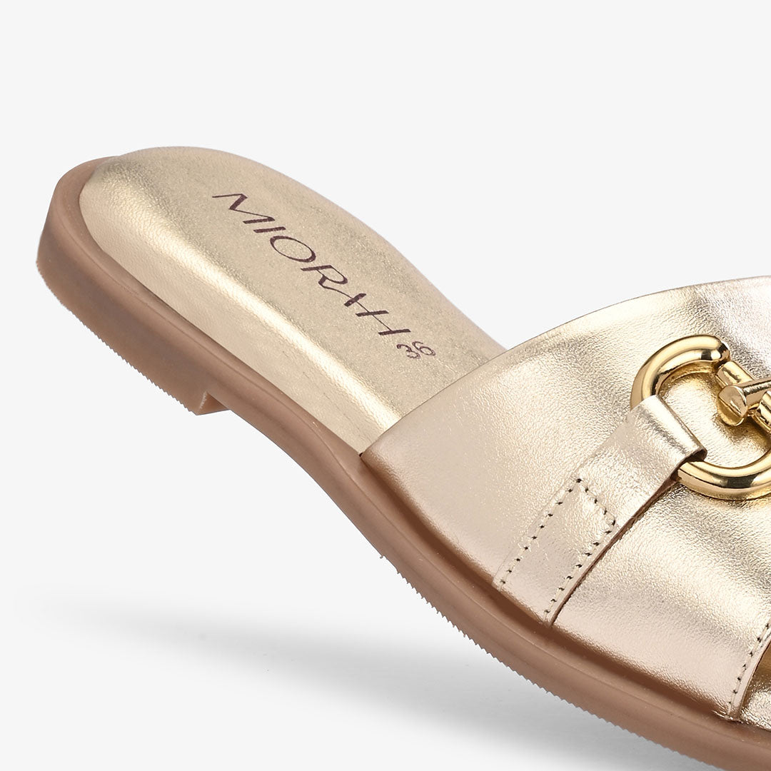 Flutter Leather Comfort Flats