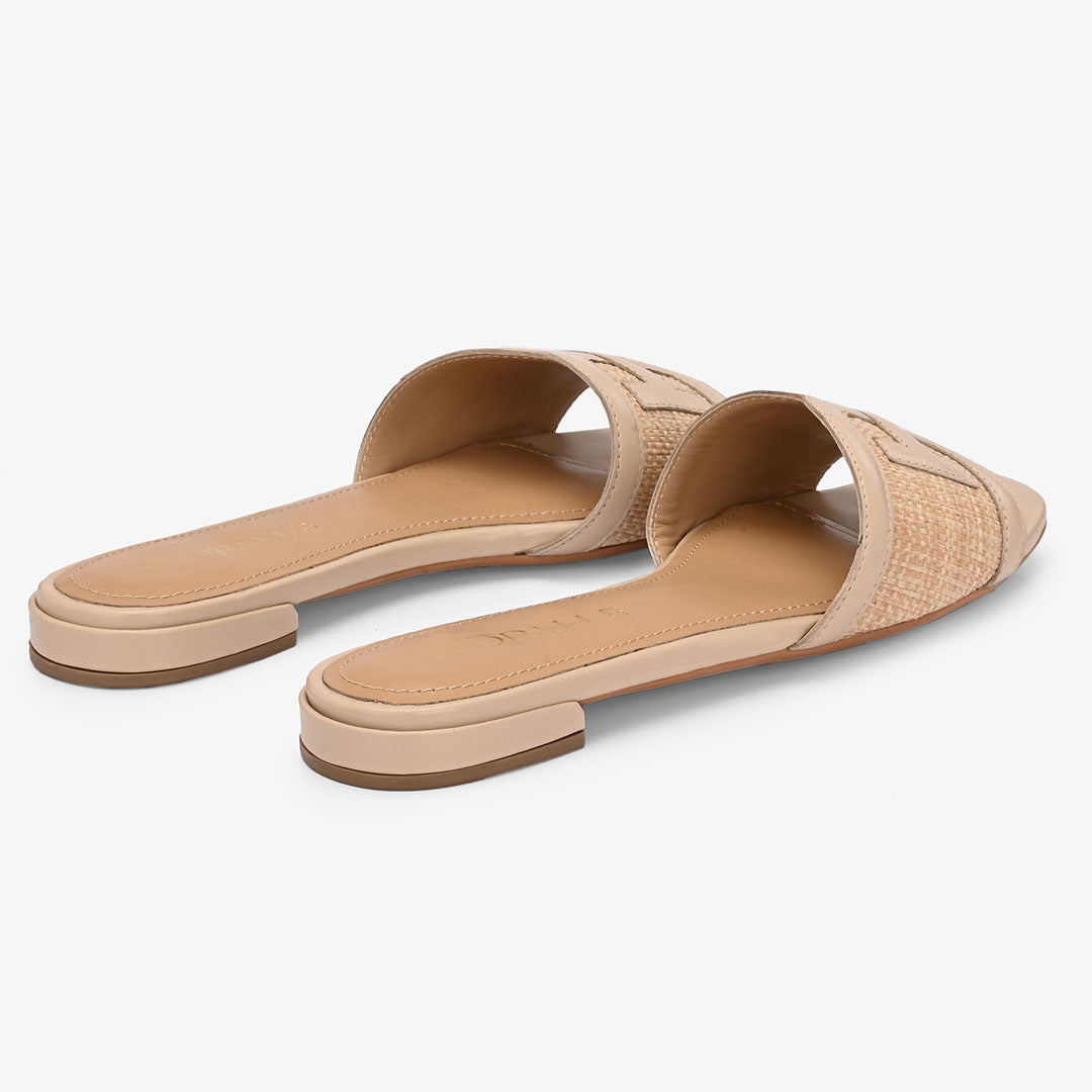 Kiara Leather Comfort Flats