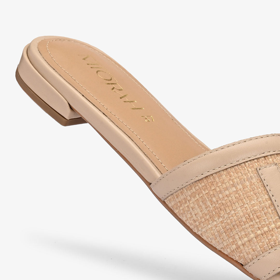 Kiara Leather Comfort Flats
