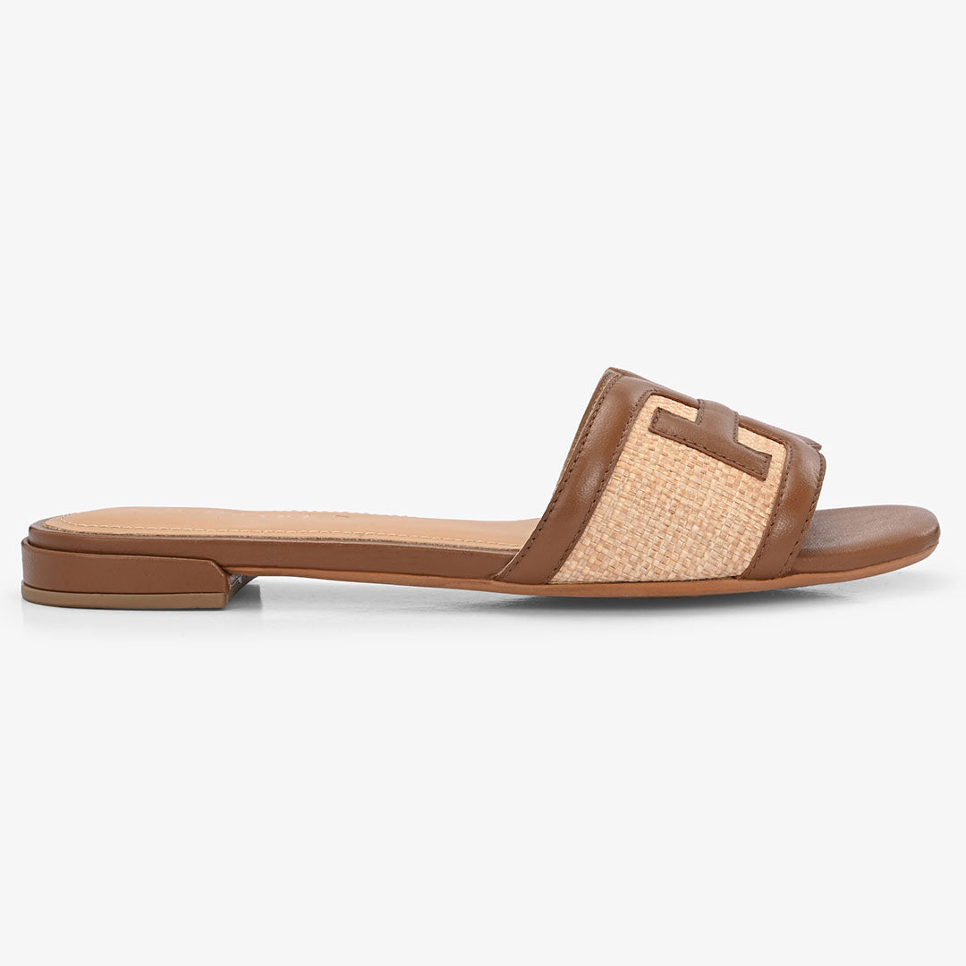 Kiara Leather Comfort Flats