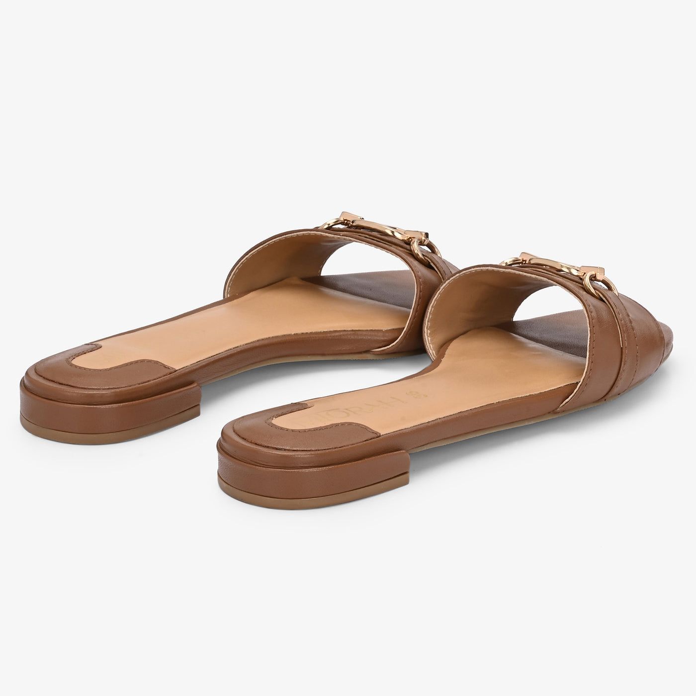 Riva Embellished Leather Comfort Flats