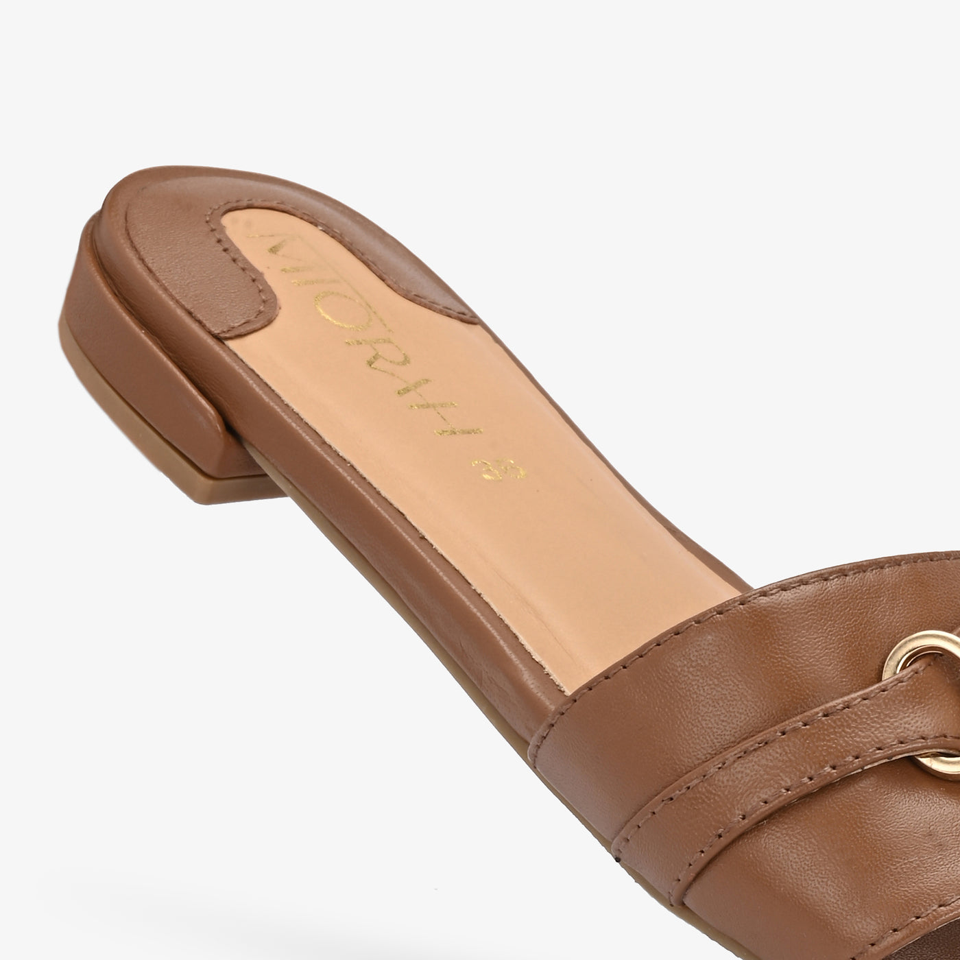 Riva Embellished Leather Comfort Flats
