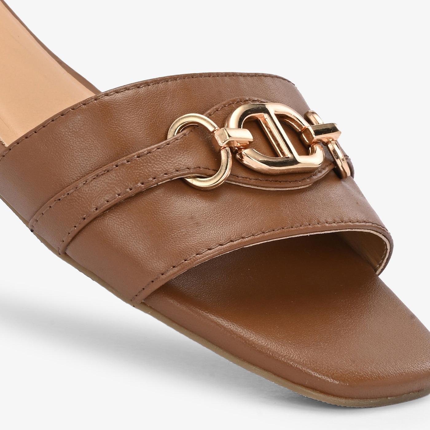Riva Embellished Leather Comfort Flats