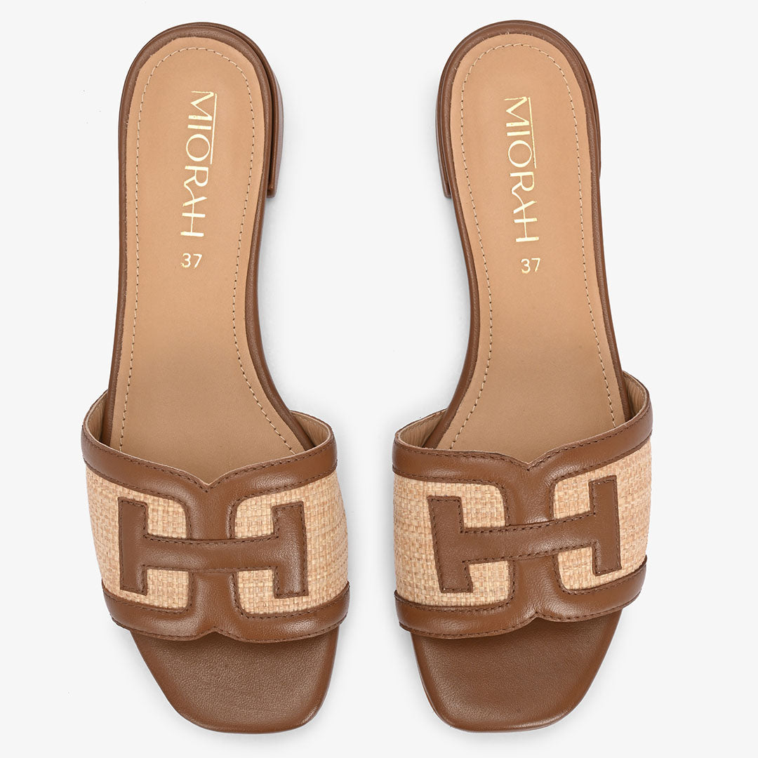 Kiara Leather Comfort Flats