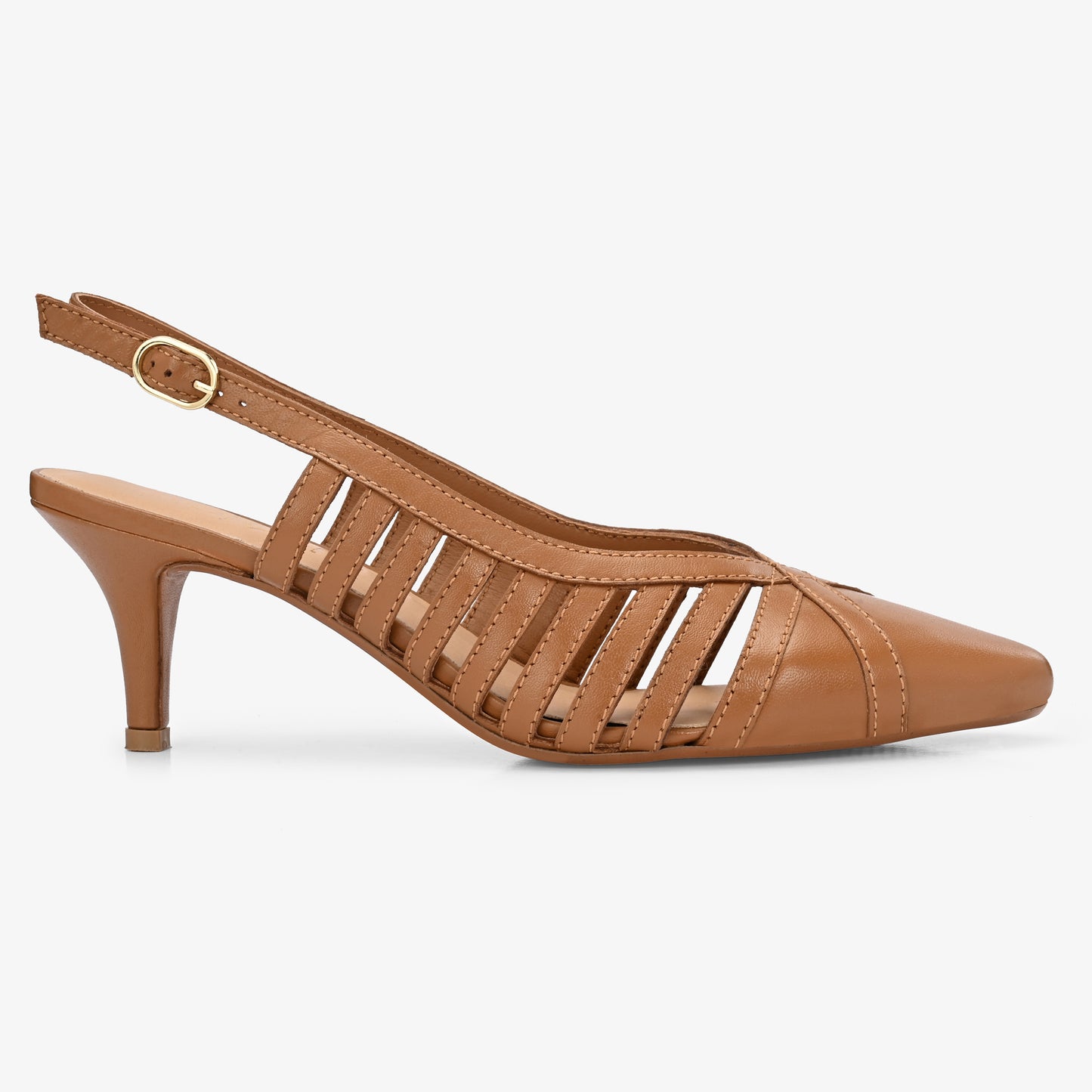 Lexa leather Strappy Heels