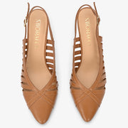 Lexa leather Strappy Heels