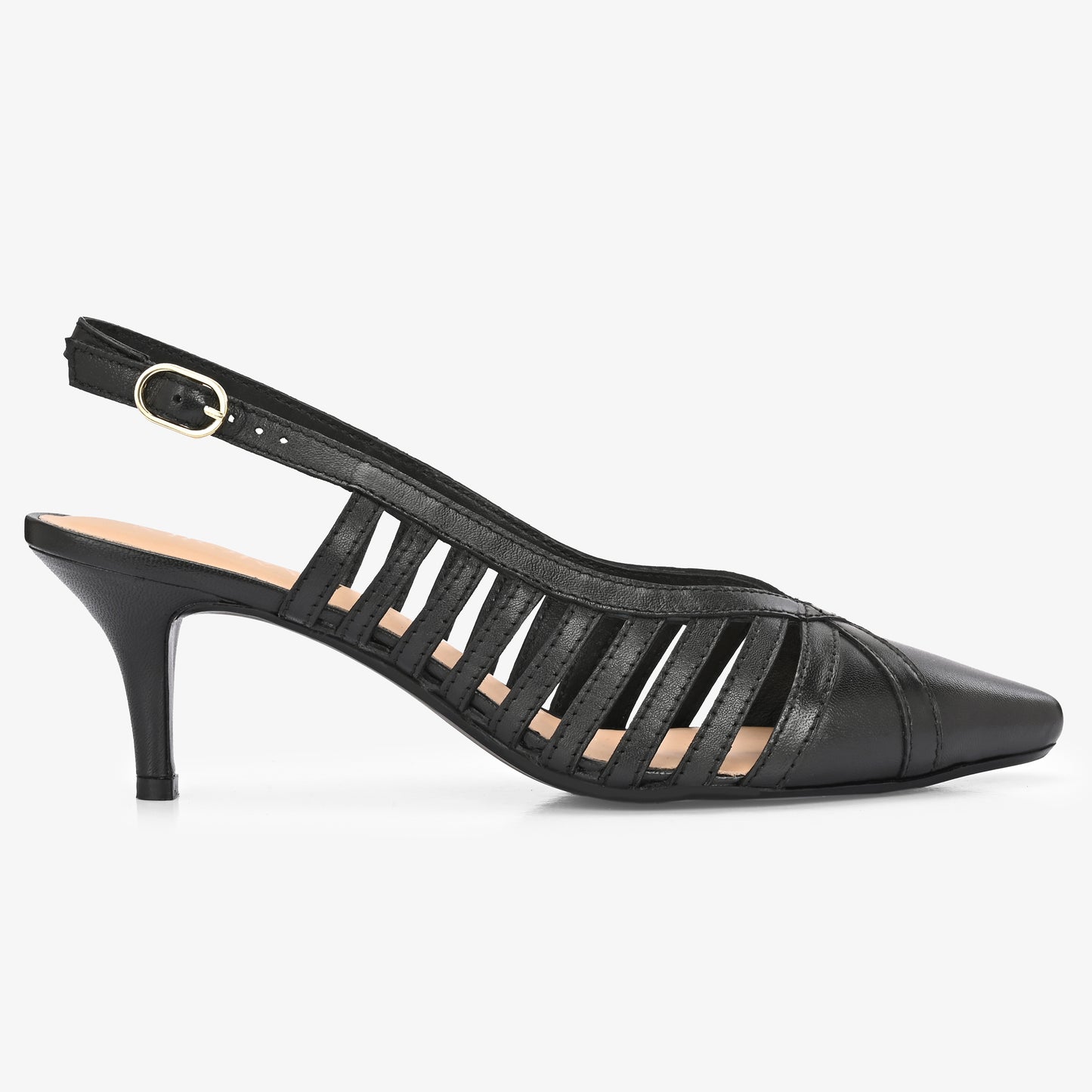 Lexa leather Strappy Heels