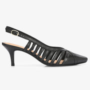 Lexa leather Strappy Heels
