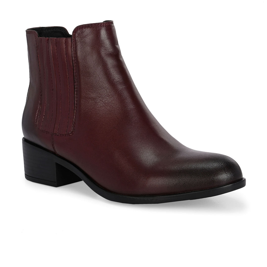 Viva Leather Ankle Boots