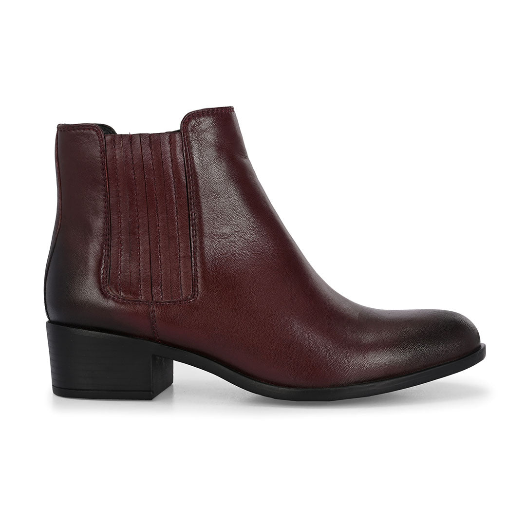 Viva Leather Ankle Boots