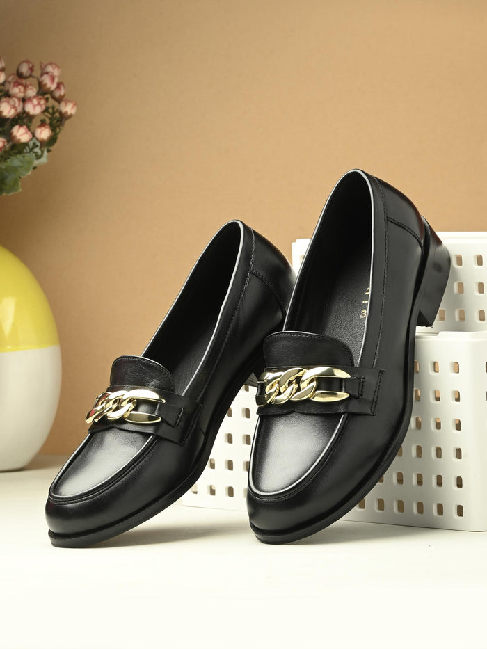 Nora Leather Formal Loafers