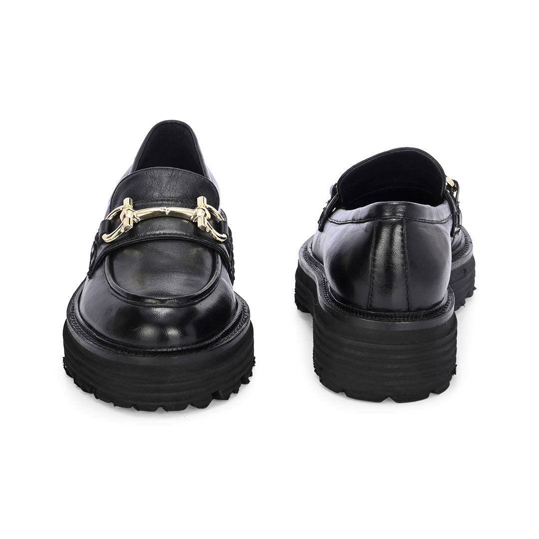 Pioneer Leather Platform Loafers
