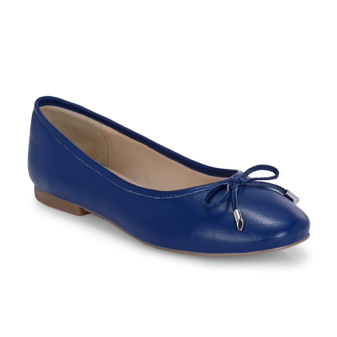 Classic Leather Bow ballerinas