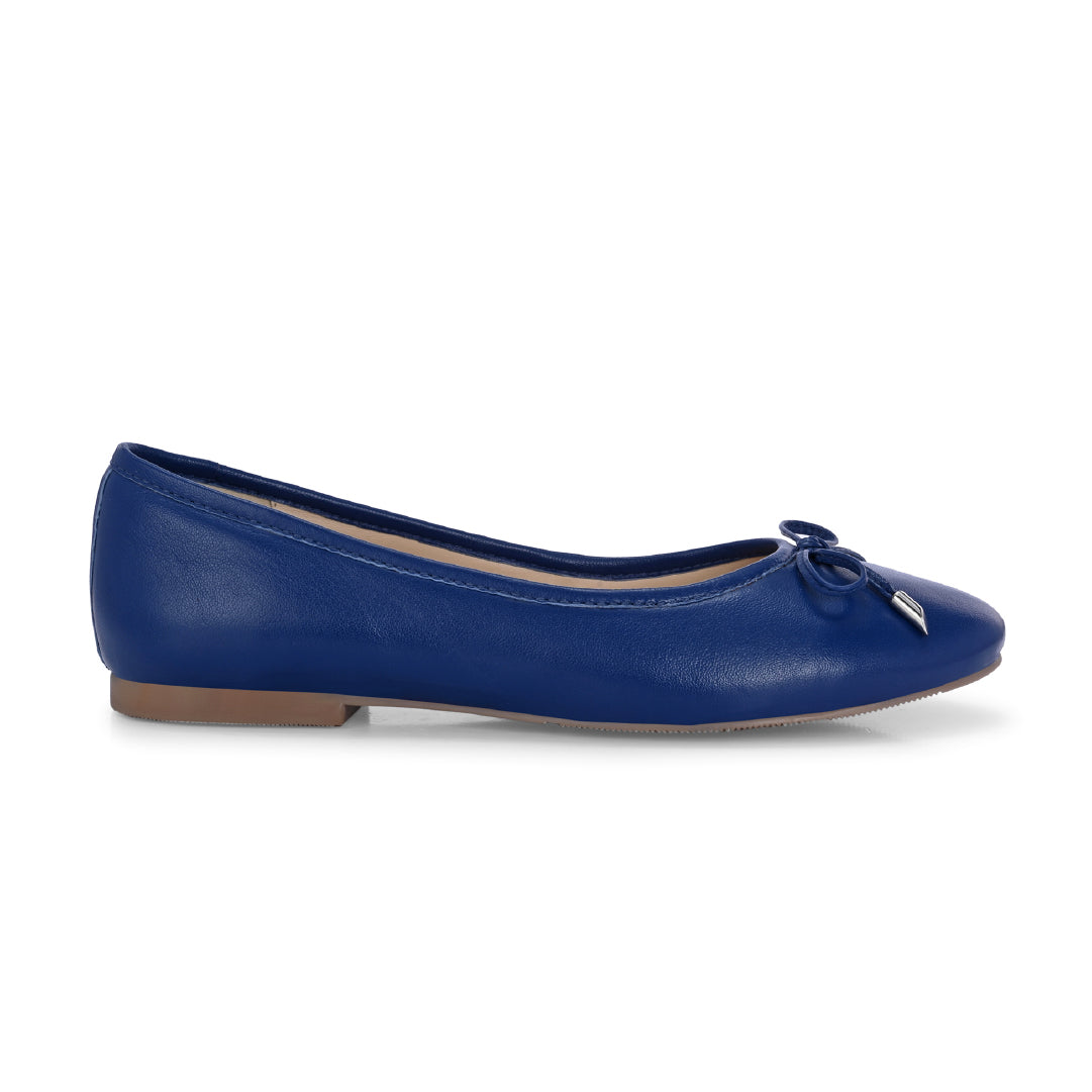 Classic Leather Bow ballerinas