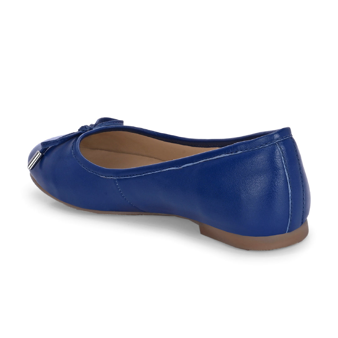 Classic Leather Bow ballerinas