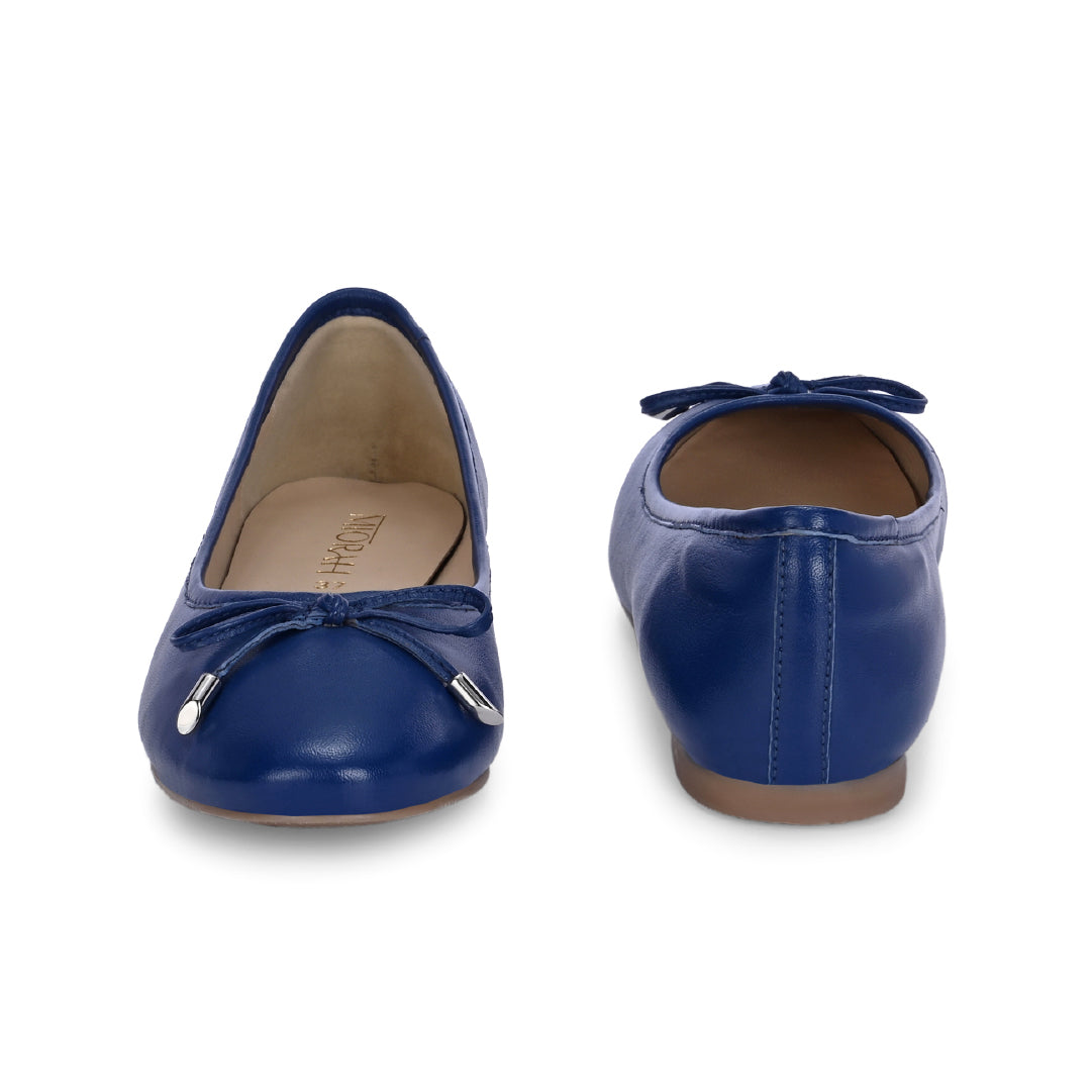 Classic Leather Bow ballerinas