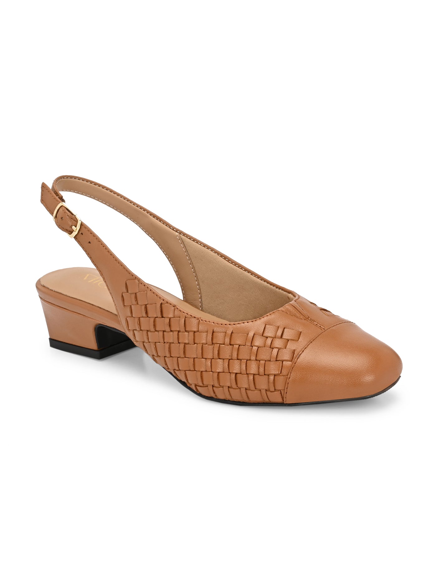 Darcy Leather Comfort Heels