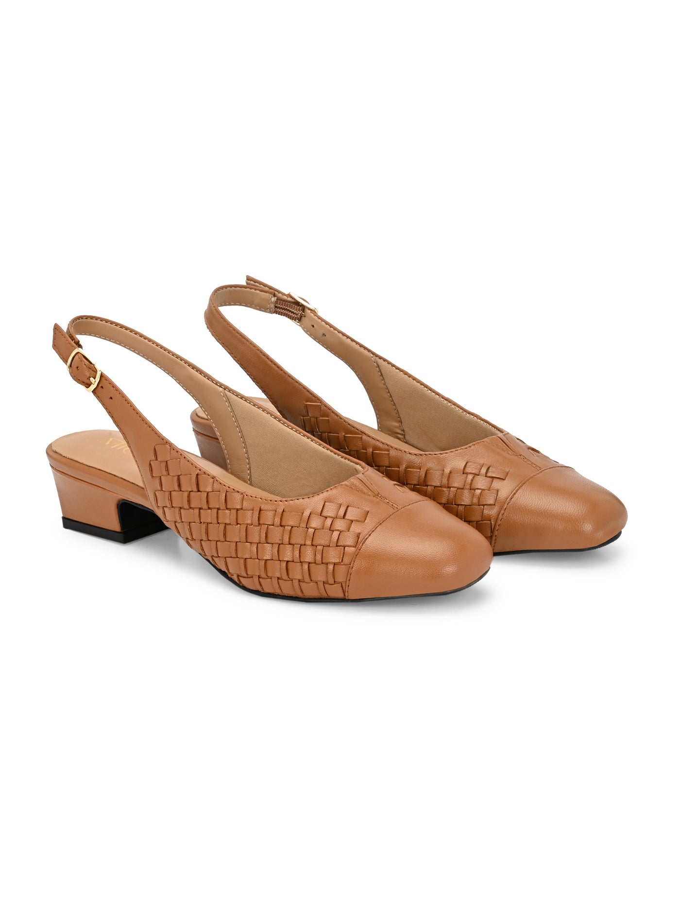 Darcy Leather Comfort Heels