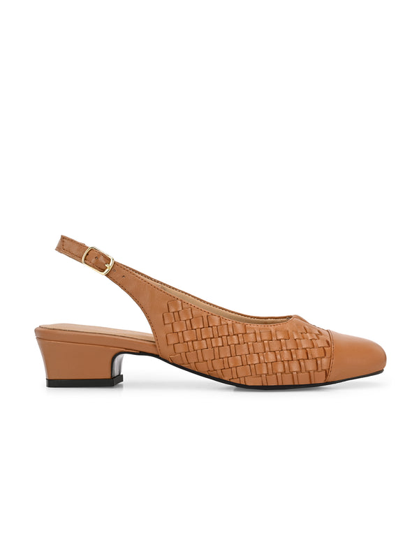 Darcy Leather Comfort Heels