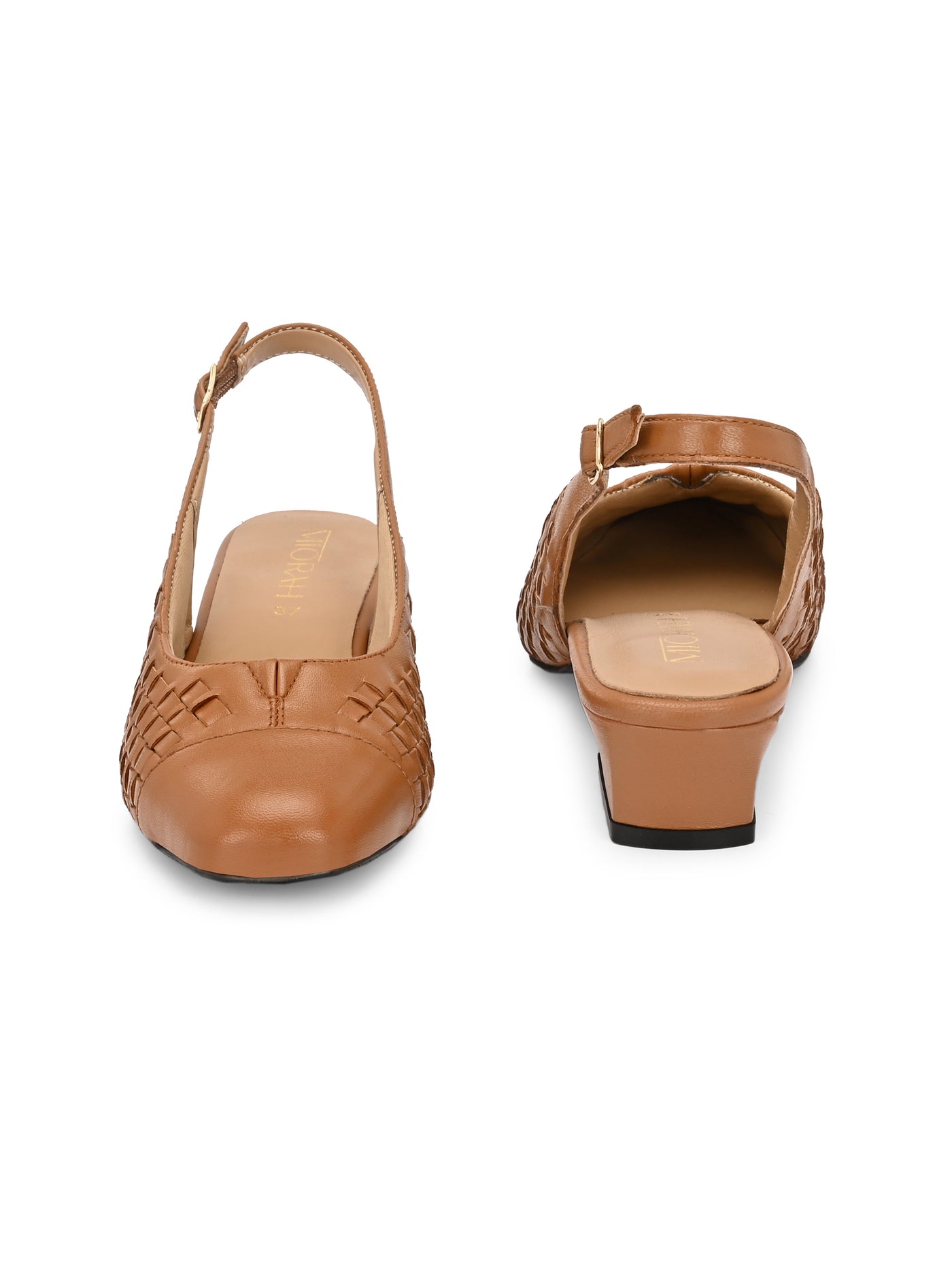 Darcy Leather Comfort Heels