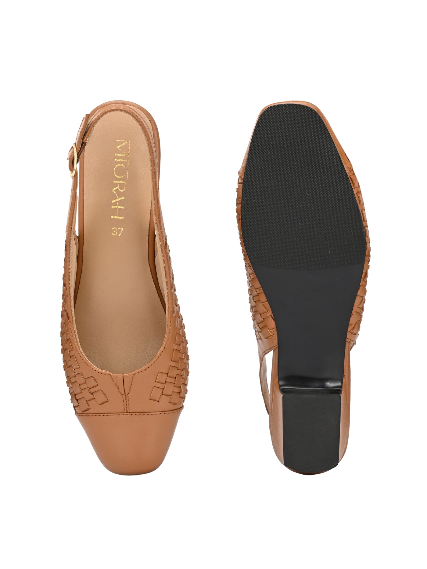 Darcy Leather Comfort Heels
