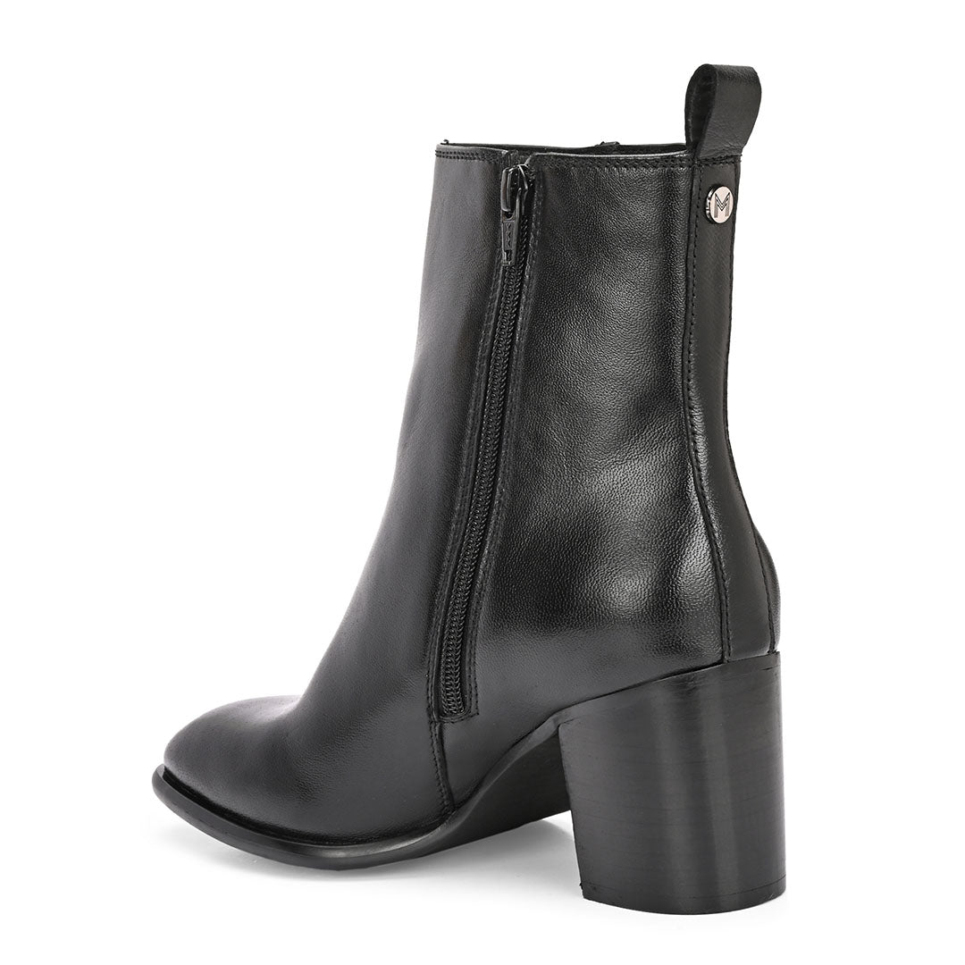 Blaze Leather Ankle Boots