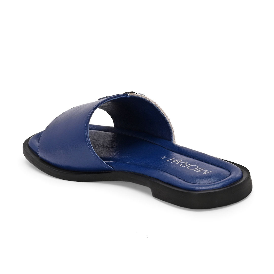 Mia Leather Buckle Flats