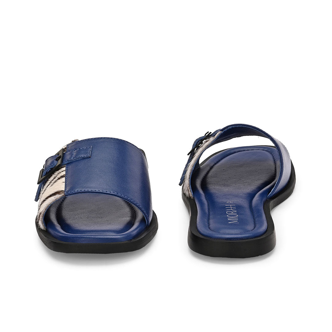 Mia Leather Buckle Flats