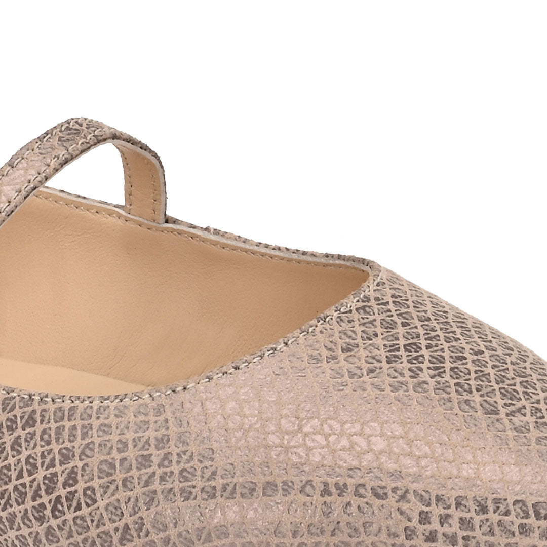 Poppy Leather Pointed Ballerinas