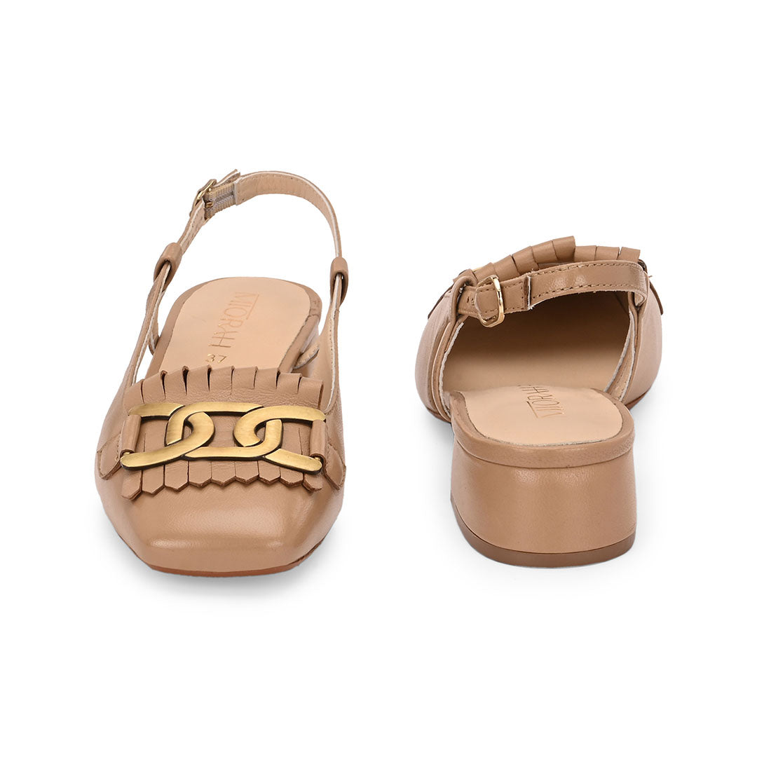 Astra Leather Block Heels