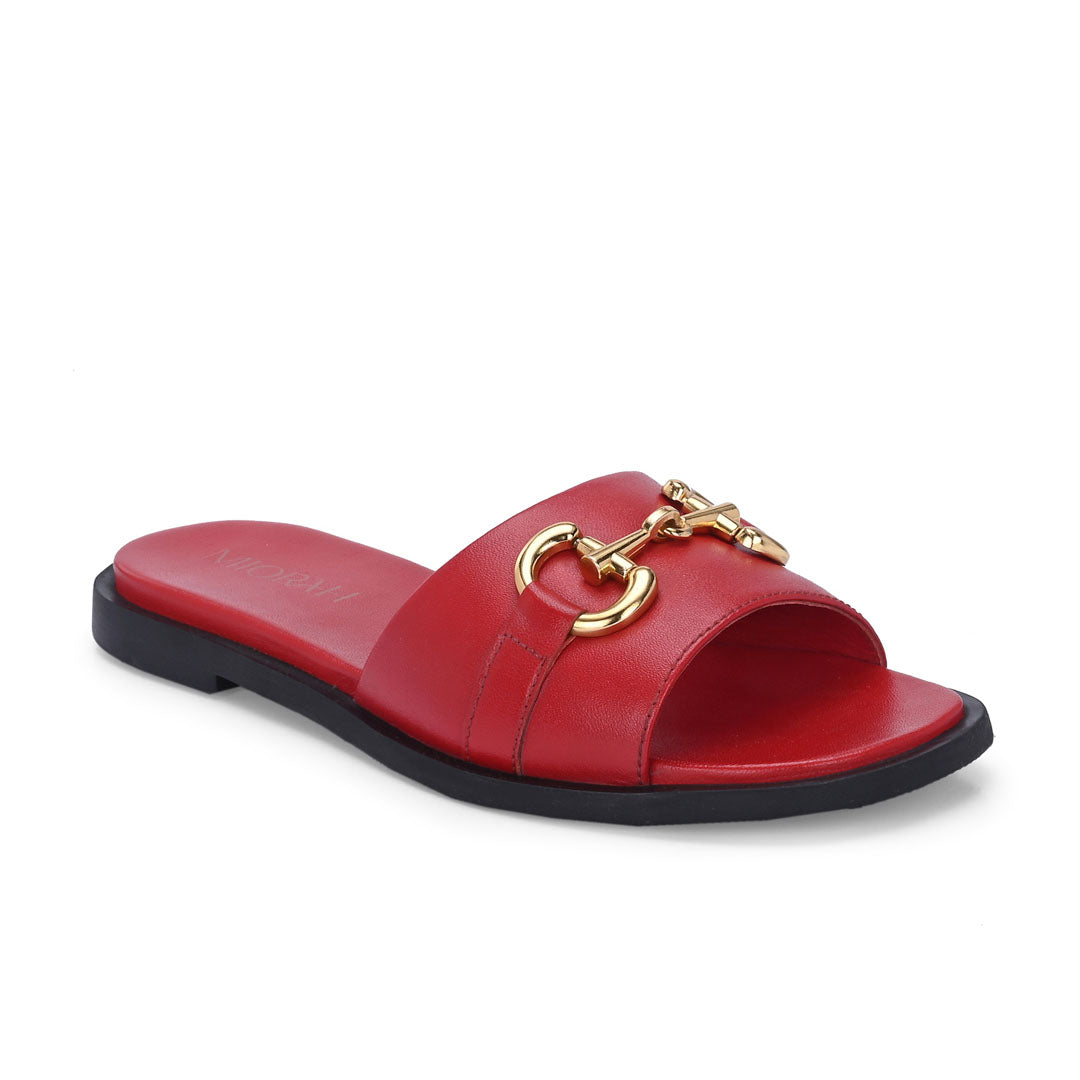Flutter Leather Comfort Flats