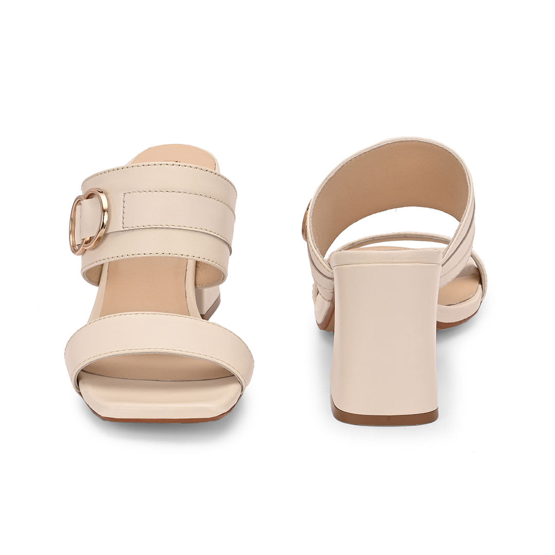 Velora Leather Block Heels
