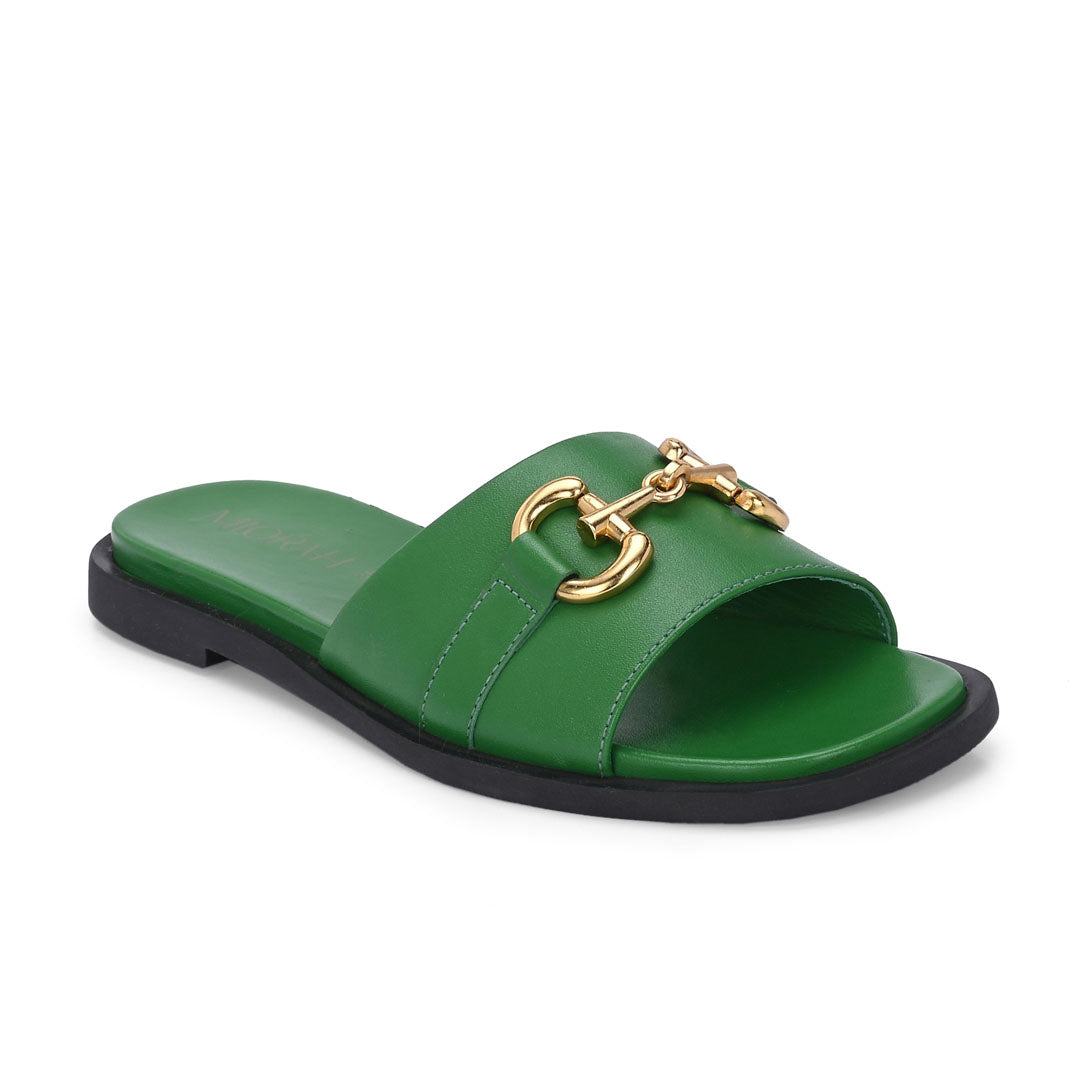 Flutter Leather Comfort Flats
