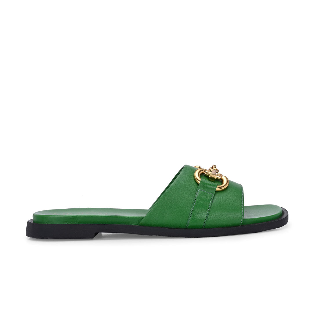Flutter Leather Comfort Flats