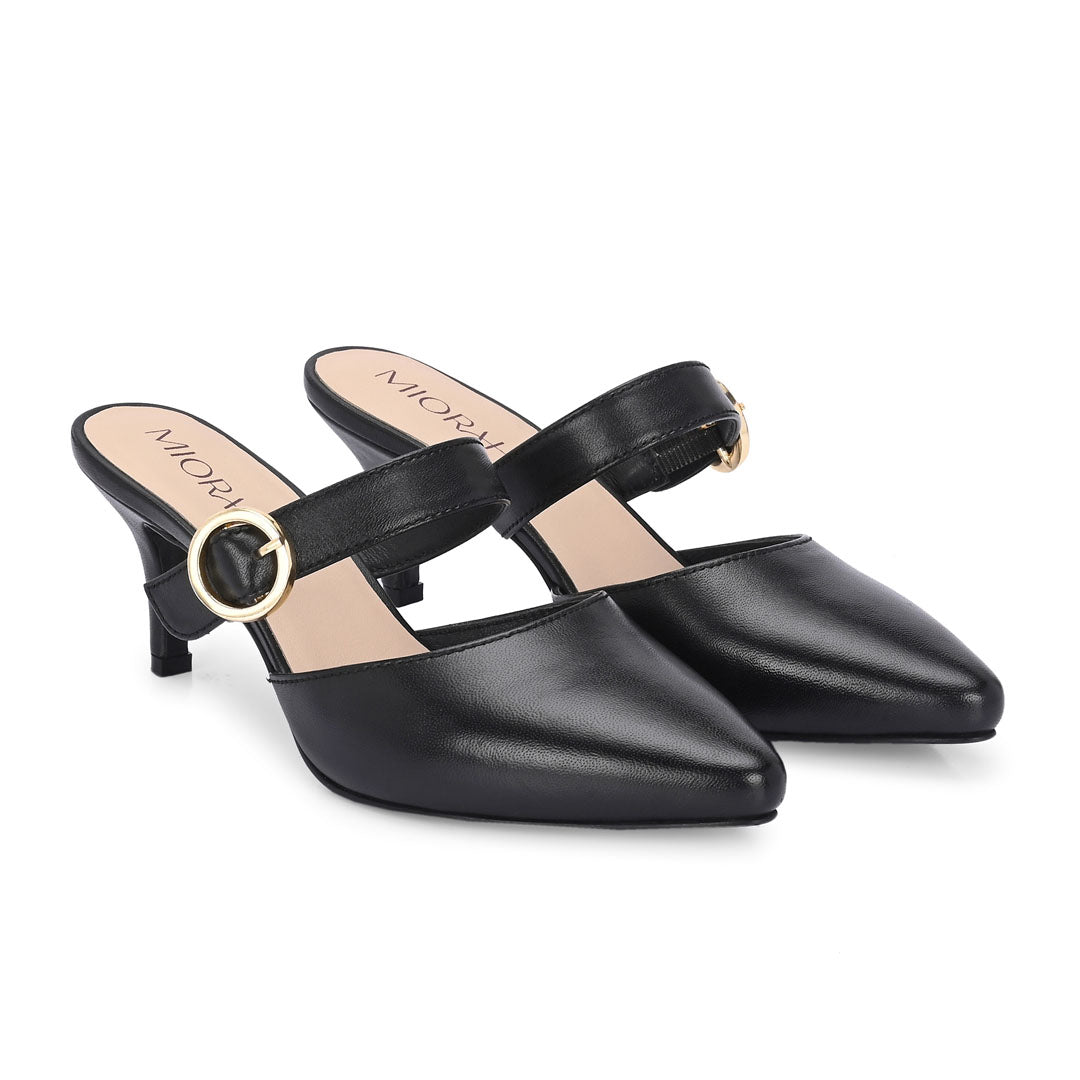 Enchant Leather Party Pumps