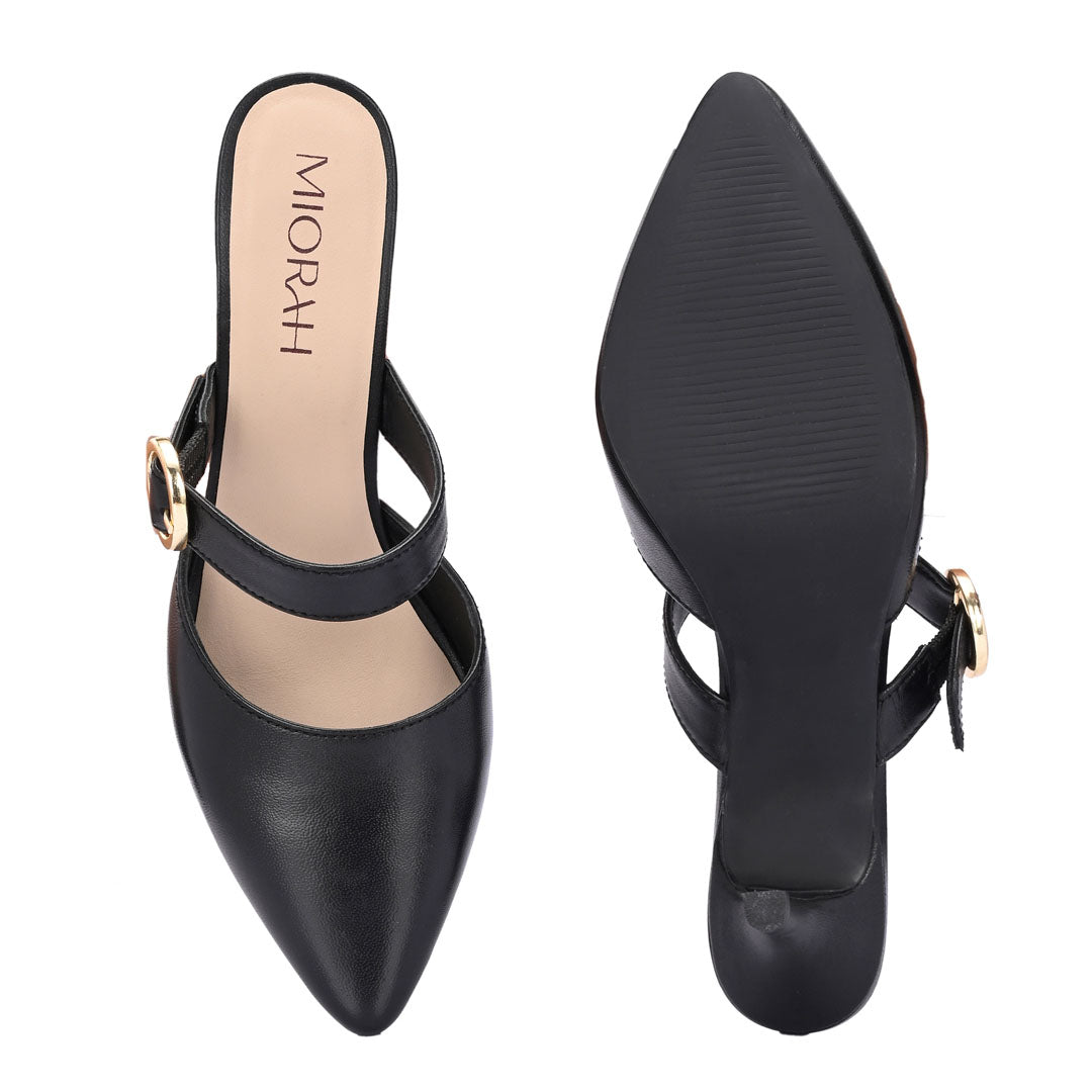 Enchant Leather Party Pumps