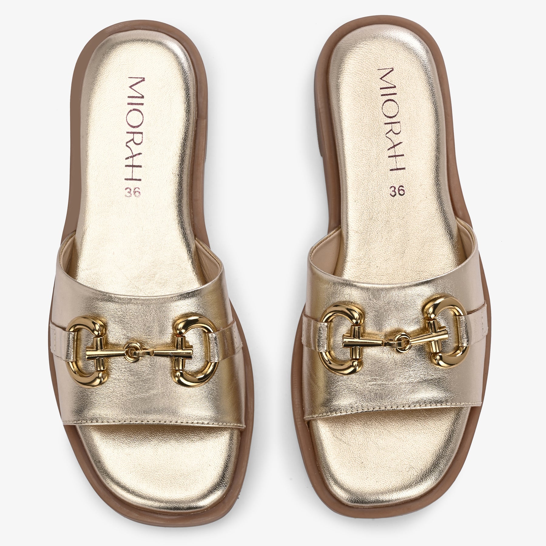 Flutter Leather Comfort Flats