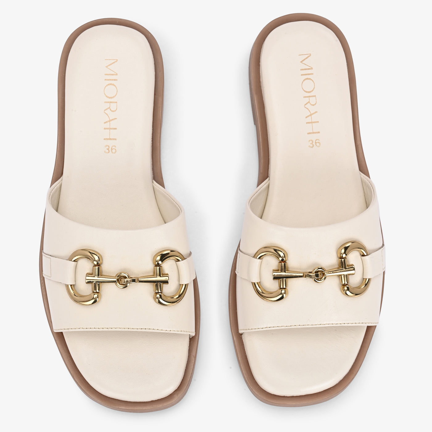 Flutter Leather Comfort Flats