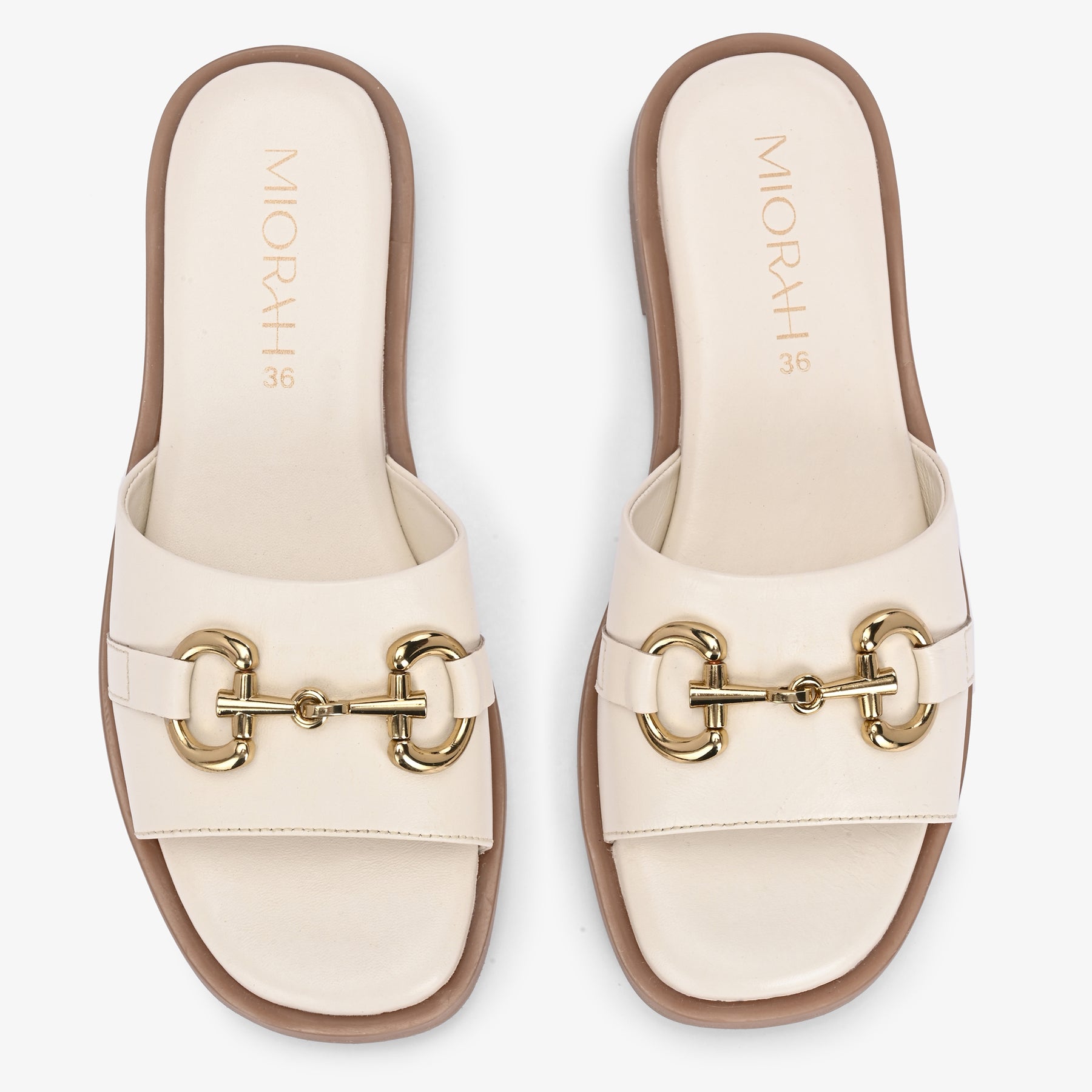 Flutter Leather Comfort Flats