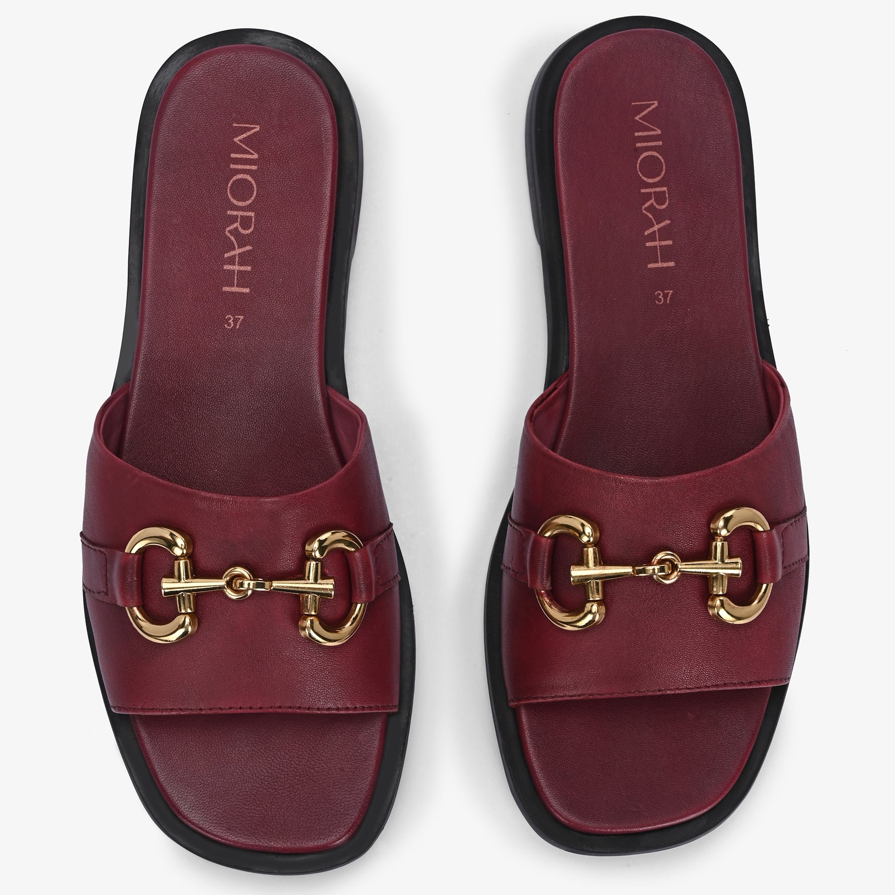 Flutter Leather Comfort Flats