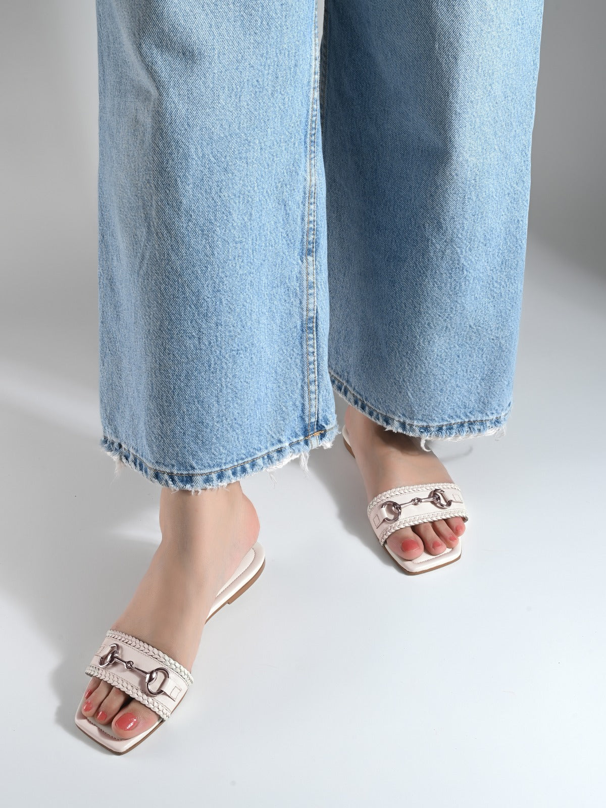 Zen Leather Comfort Flats