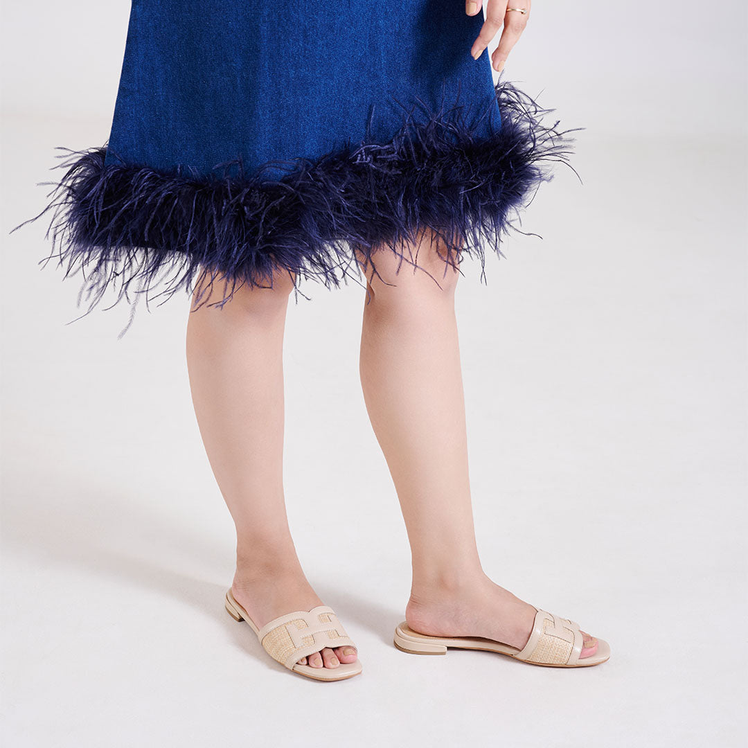 Kiara Leather Comfort Flats