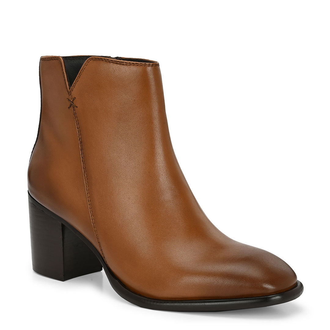 Luna Leather Ankle Boots